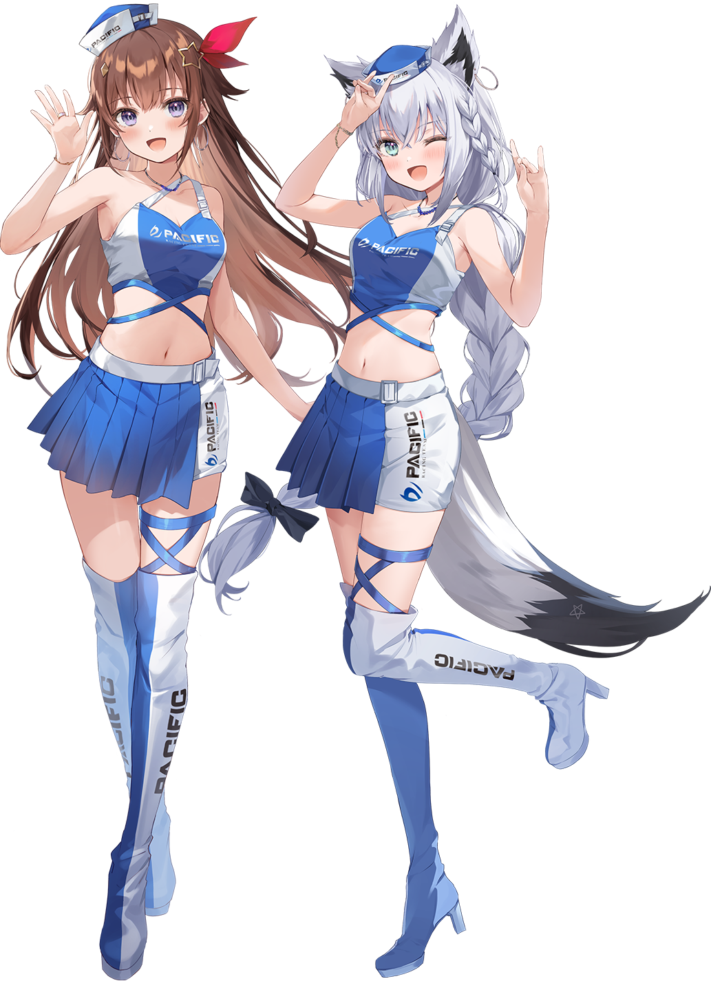 ときのそら × 白上フブキ